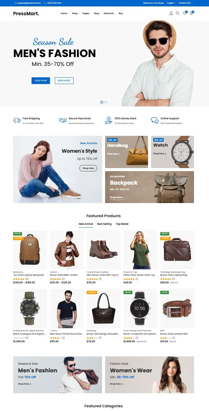 E-commerce Website